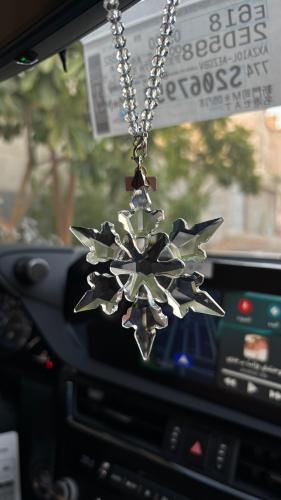 تعليقه سياره سورافسكي مع الملحقات