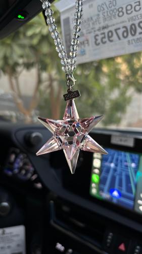 تعليقه سياره سورافسكي مع الملحقات