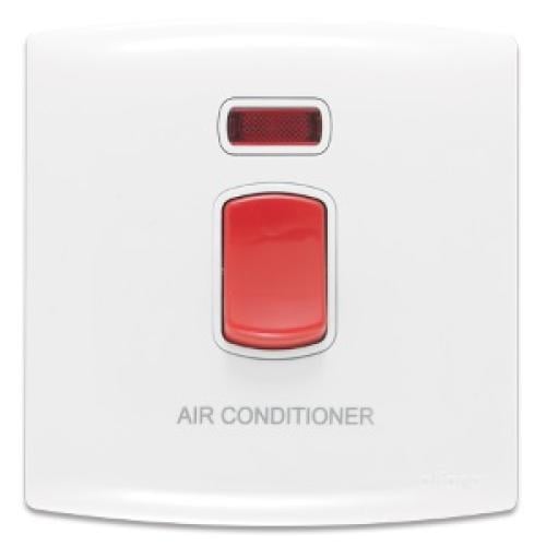 ألف - مفتاح جديد 45 أ قطبين مفرد مطبوع 7×7