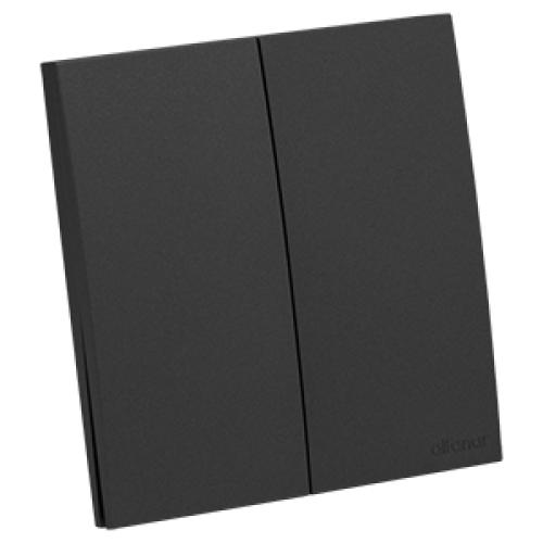 ماسه - مفتاح ثنائي كامل 16أ أسود 7*7