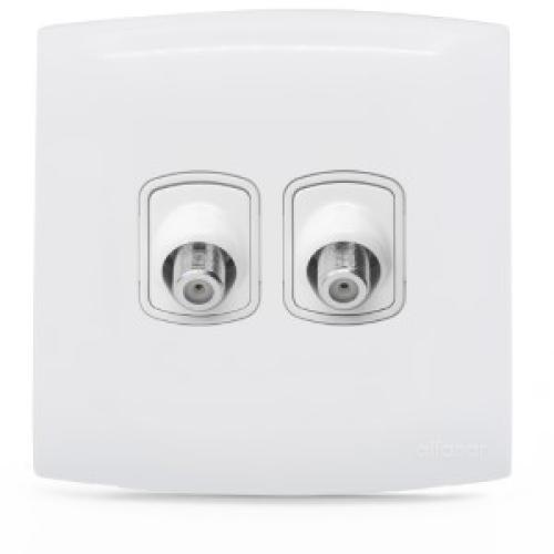 ألف - فيش جديد دش مائل مزدوج 7×7