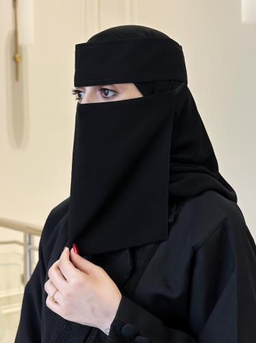عدد 3 نقاب بربطه بدون حرير وسط