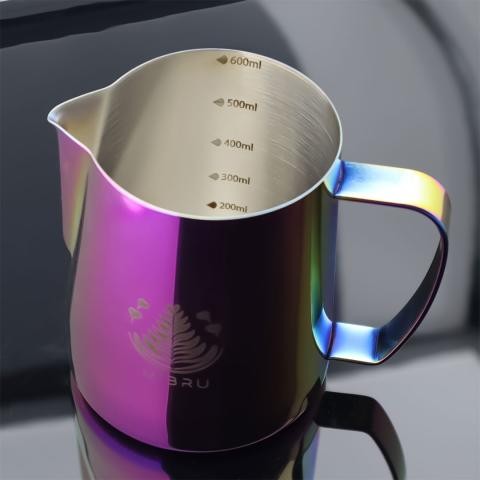 بتشر تبخير حليب احترافي سعة 600 مل مع مقياس داخلي...