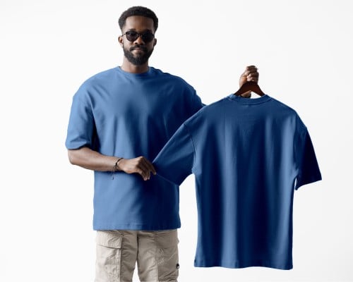 Blue Oversize T-shirt