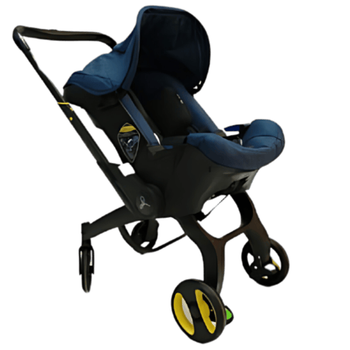 عربية أطفال كارسيت وكرسي سيارة 4 في 1 وحامل بطريقت...