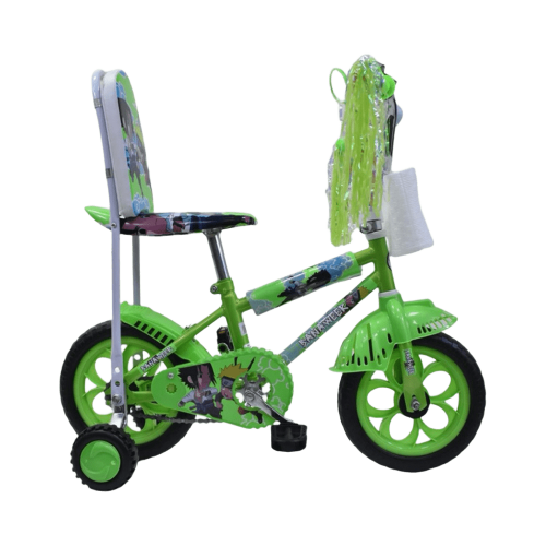 دراجة بنات مع عجلات مقاس 12