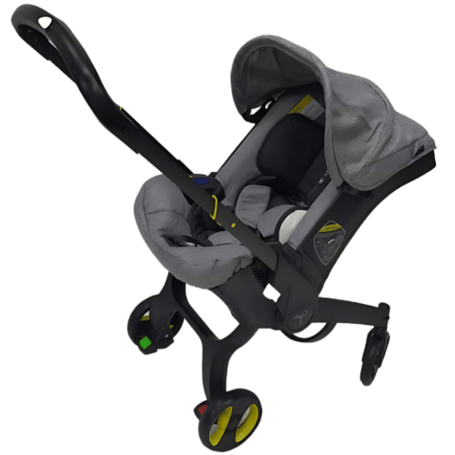 عربية أطفال كارسيت وكرسي سيارة 4 في 1 وحامل بطريقت...