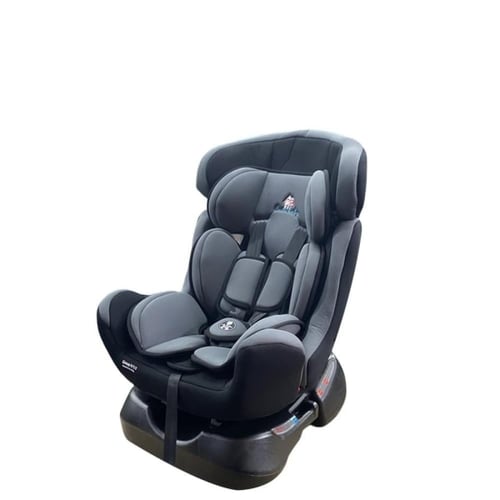 كرسي سيارة للاطفال رمادي وأسود 0-7 سنوات