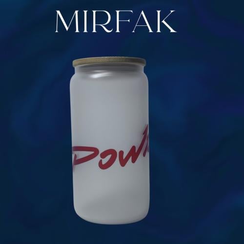 كوب زجاحي ثلجي - بور