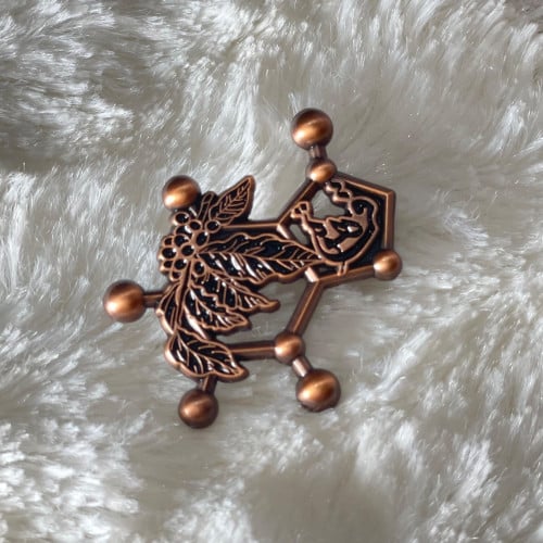 دبوس مركب قهوة