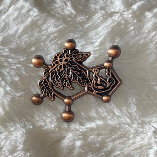 دبوس مركب قهوة