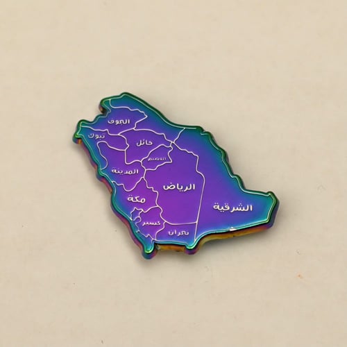 دبوس خريطة مناطق المملكة