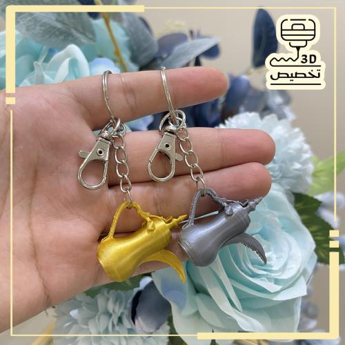 ميدالية دلة 3D
