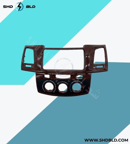 Wooden recorded decor for Hilux 2012