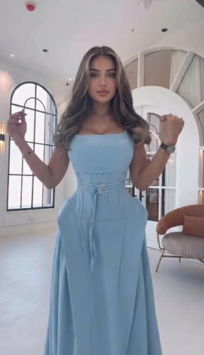 فستان سماوي نيوكولكشن العيد