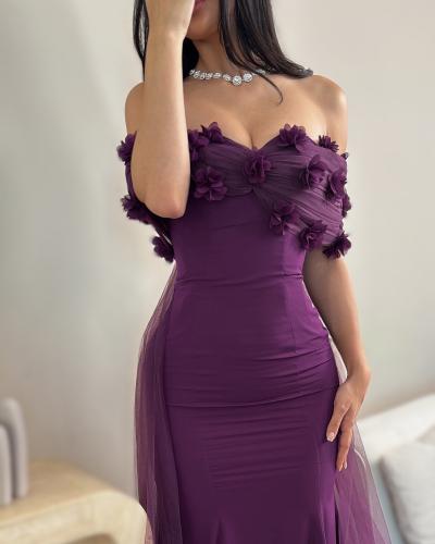 فستان سهرة باربي تل