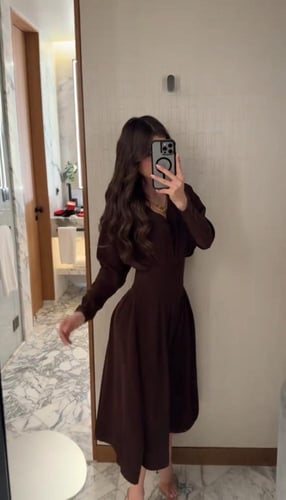 فستان موكا باربي