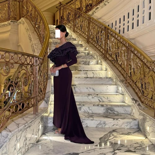 فستان سهرة كريب باربي