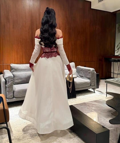 فستان لينن هندي