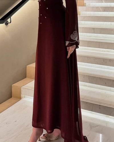 جلابية رمضان شيفون تجمع بين الأصالة والأناقة