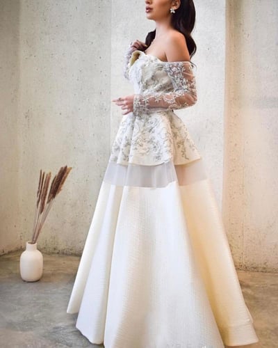 فستان سهرة جازار لإطلالة ساحرة