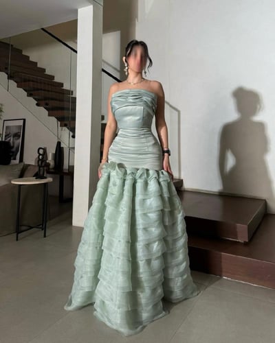 فستان سهرة اورجنزا تيفاني