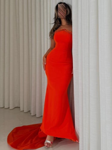 فستان سهرة Off Shoulder