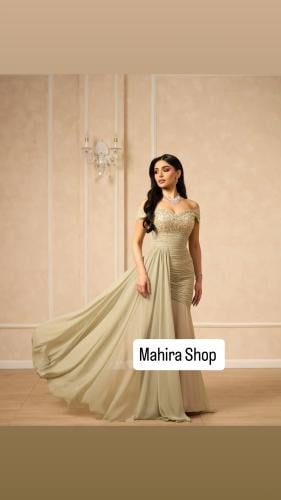 فستان سهرة جورجيت