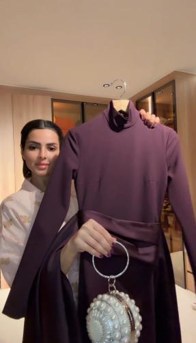 فستان موف باربي