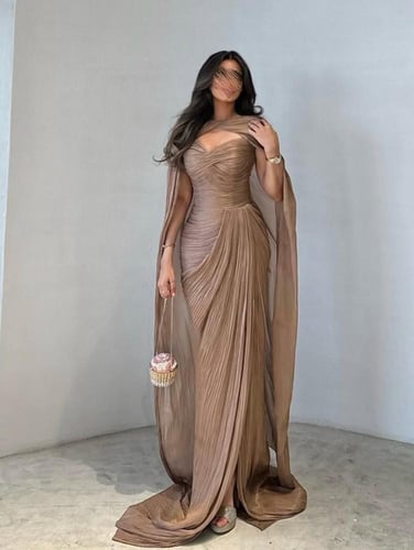 فستان سهرة كرنكل كسرات