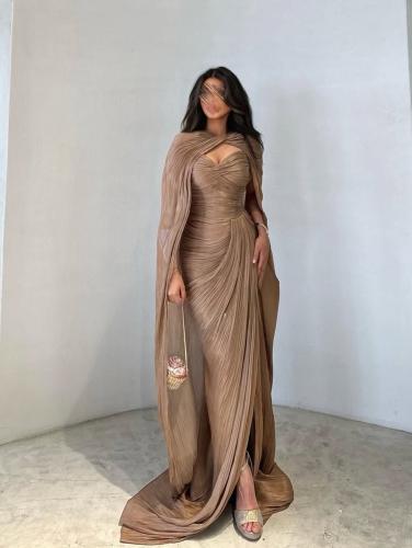 فستان سهرة كرنكل كسرات