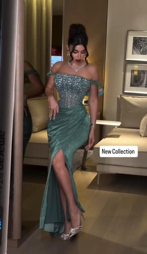 فستان سهرة قصه كورسيه