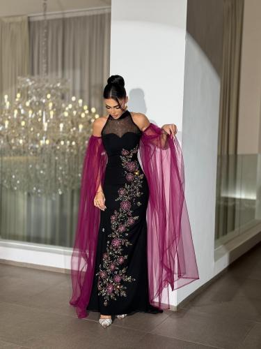 فستان سهرة جوخ