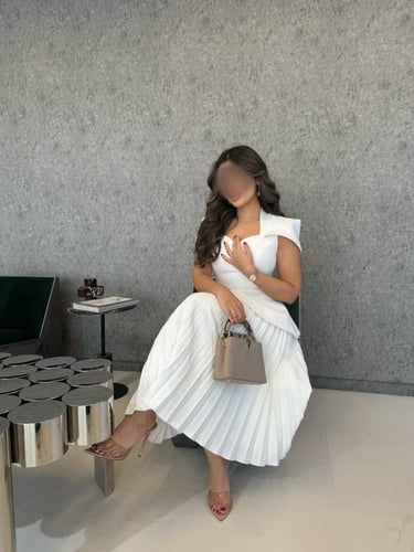 فستان باربي بكسرات