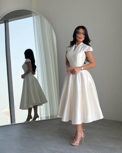 فستان تفته ناعم وأنيق