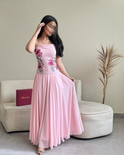 فستان باربي قصة كلوش جورجيت