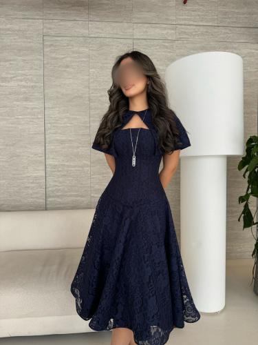 فستان دانتيل نيوكولكشن العيد