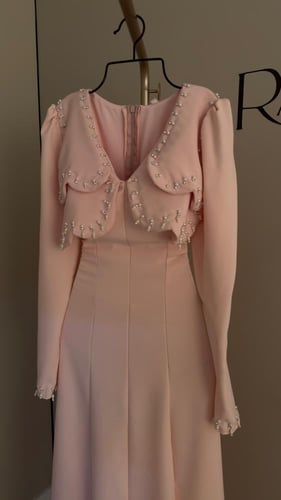 فستان مطرز فخم