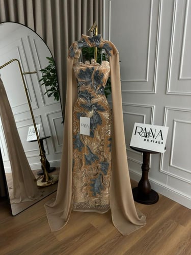 فستان فاخر يناسب السهرات