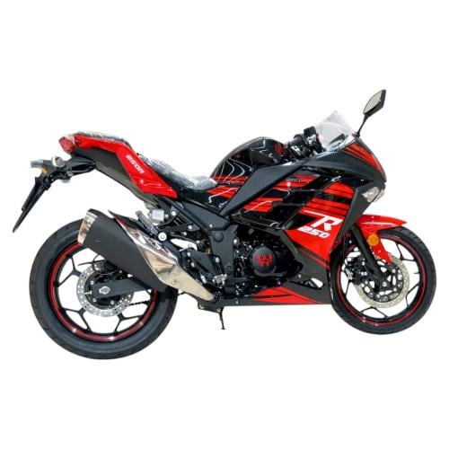 ريس 250 CC الوسام الناري احمر واسود