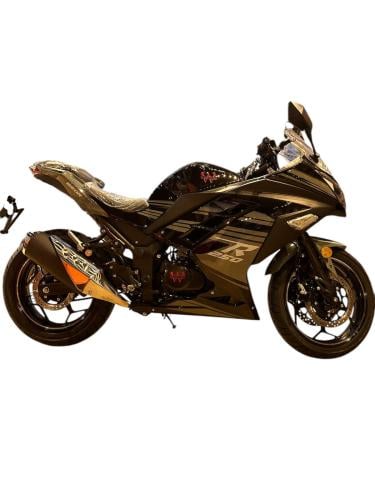 ريس 250 CC الوسام الناري اسود ورصاصي