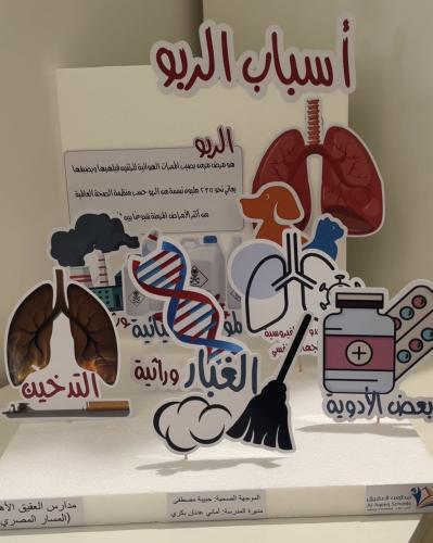 مجسم اسباب الربو