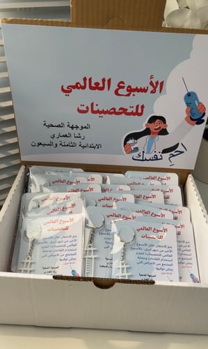 بكس ميدالية التحصينات