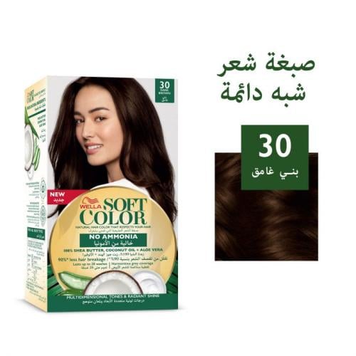 ويلا سوفت صبغة شعر بنى غامق 30