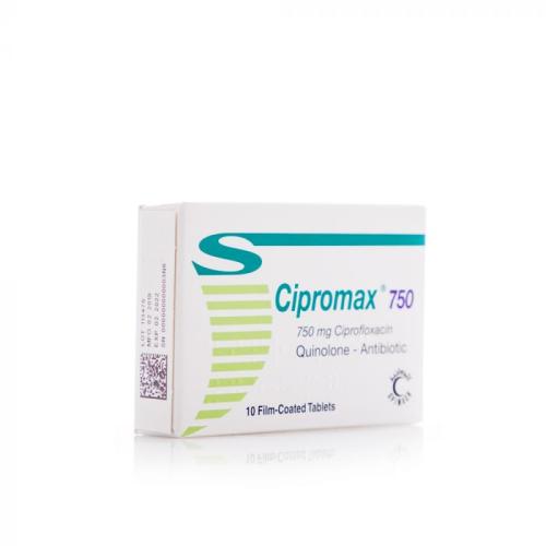 سيبروماكس 750 مجم 10 أقراص