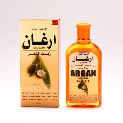 كازانوفا زيت الشعر بزيت الأرجان 300 مل