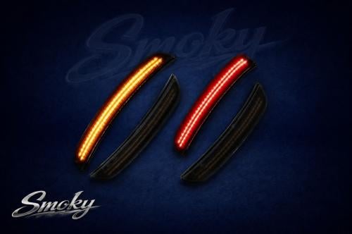 LED reflectors for Chrysler, eyeliner, four-piece...