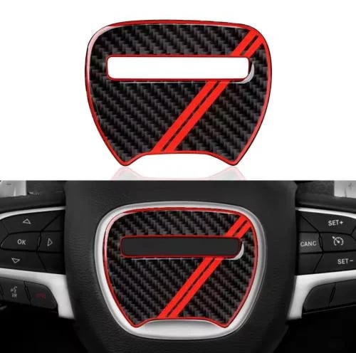 Carbon fiber decor airbag cover Charger 2015 - 202...