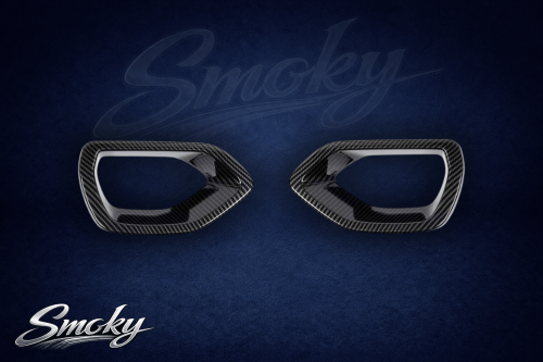 Carbon fiber grille decoration Charger