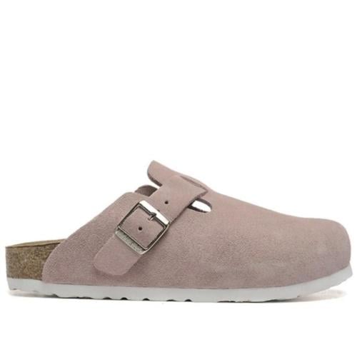 Birkenstock Boston suede clogs